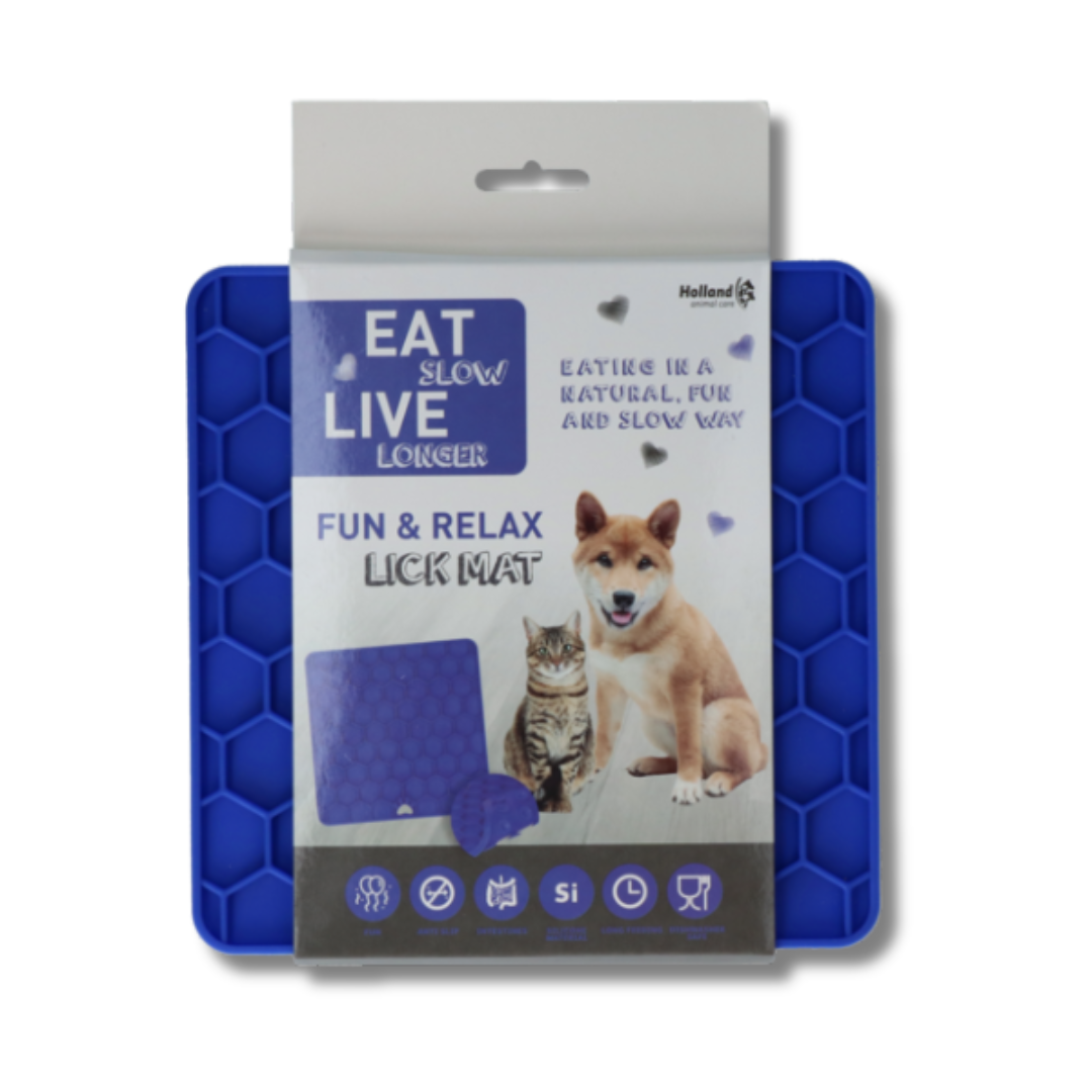 Eat slow live longer - Fun & Relax slikkemåtte