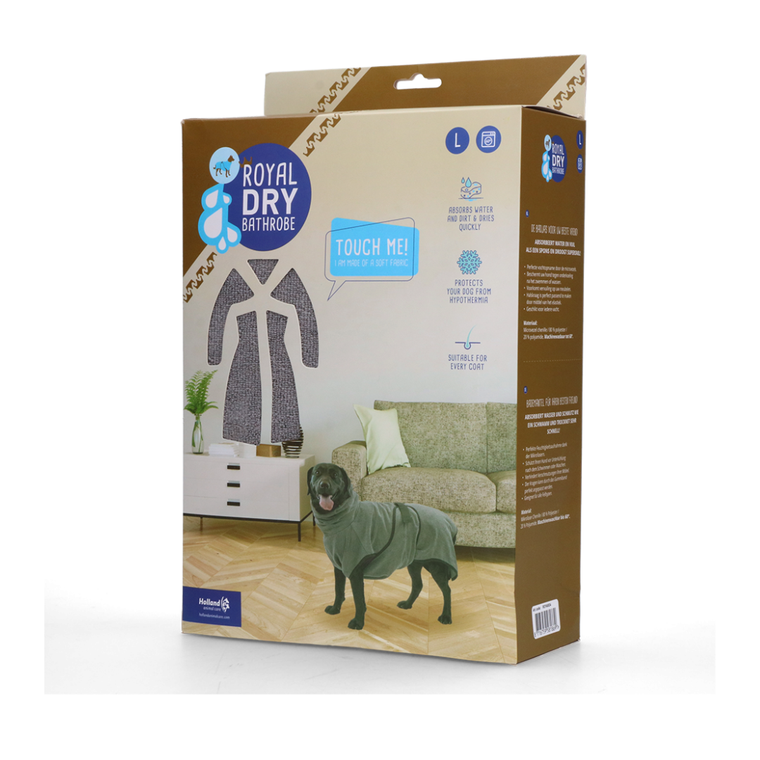 Royal dry badekåbe - L