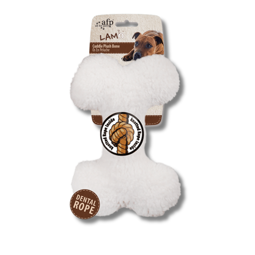 AFP - Cuddle plush bone - Hvid